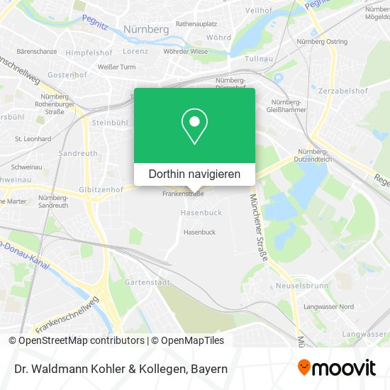 Dr. Waldmann Kohler & Kollegen Karte