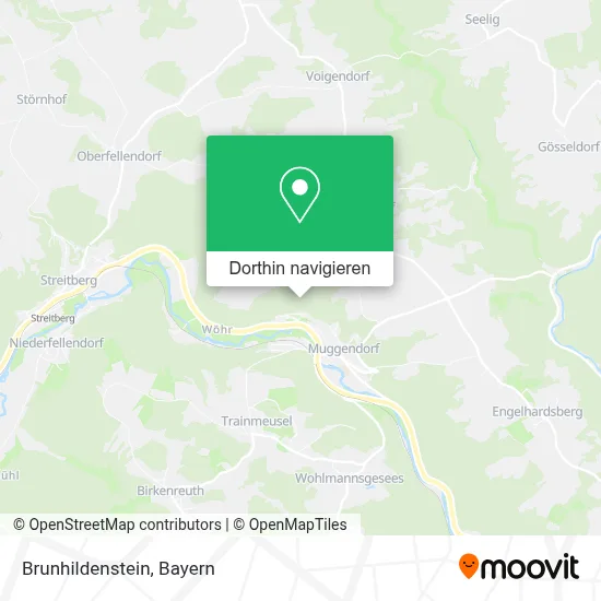 Brunhildenstein Karte