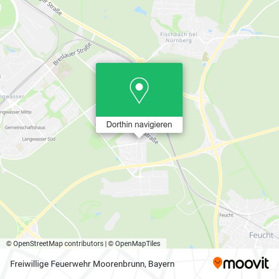 Freiwillige Feuerwehr Moorenbrunn Karte