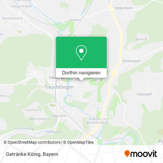 Getränke König Karte