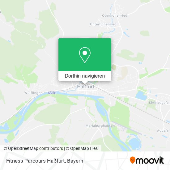 Fitness Parcours Haßfurt Karte