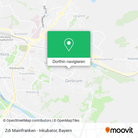 Zdi Mainfranken - Inkubator Karte