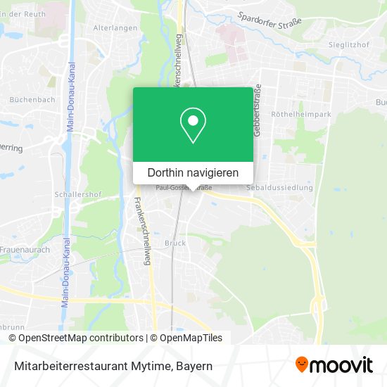 Mitarbeiterrestaurant Mytime Karte