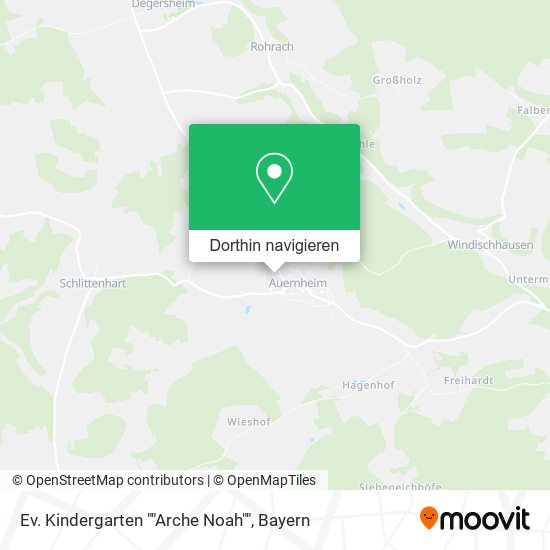 Ev. Kindergarten ""Arche Noah"" Karte