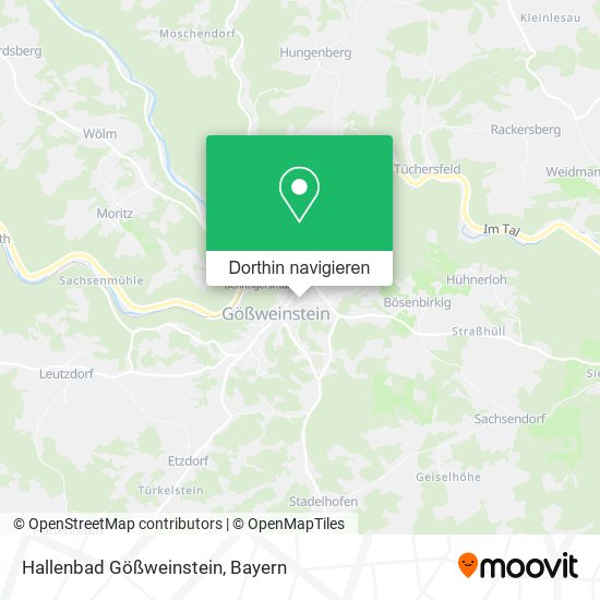 Hallenbad Gößweinstein Karte