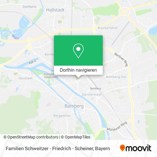Familien Schweitzer - Friedrich - Scheiner Karte