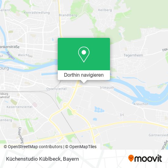 Küchenstudio Küblbeck Karte