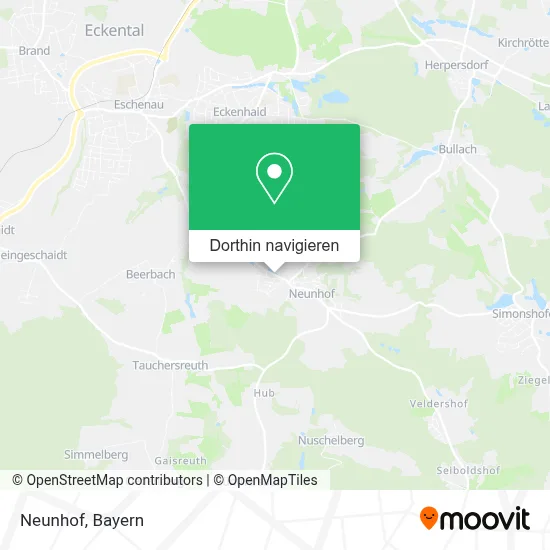 Neunhof Karte