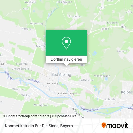Kosmetikstudio Für Die Sinne Karte
