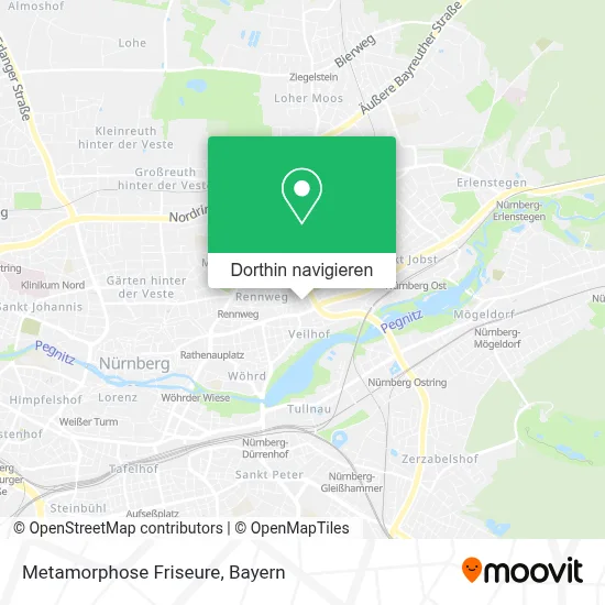 Metamorphose Friseure Karte