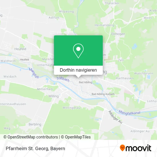 Pfarrheim St. Georg Karte