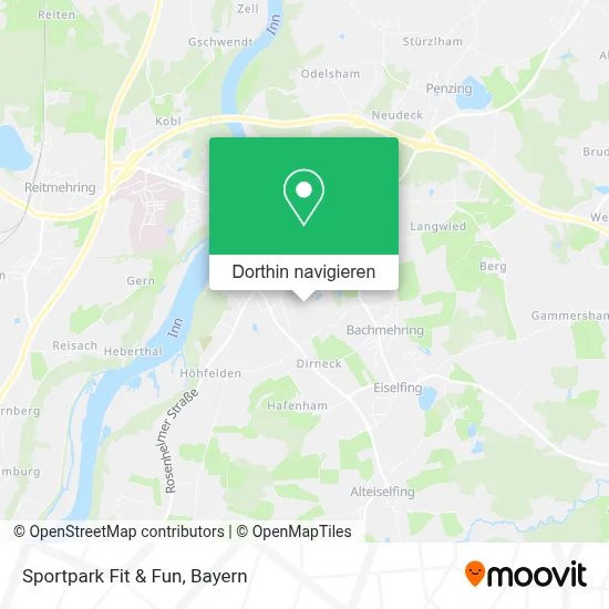 Sportpark Fit & Fun Karte