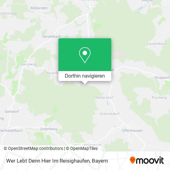Wer Lebt Denn Hier Im Reisighaufen Karte