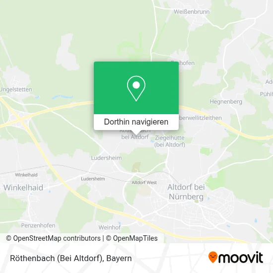 Röthenbach (Bei Altdorf) Karte