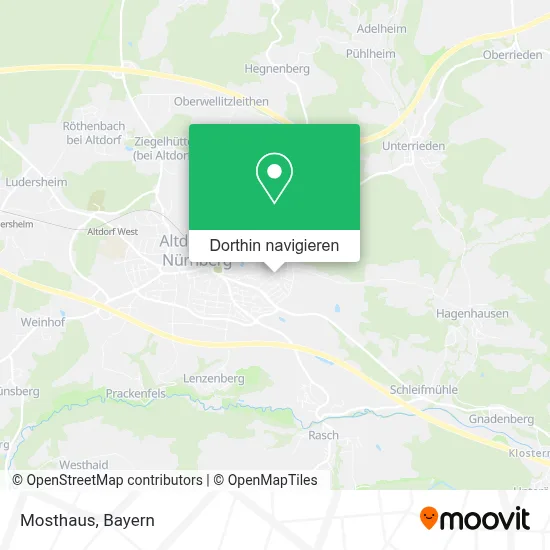 Mosthaus Karte