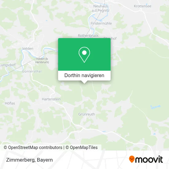 Zimmerberg Karte