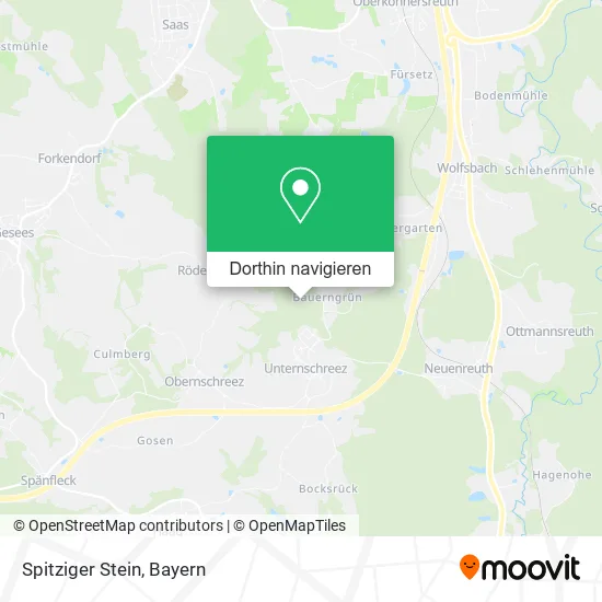 Spitziger Stein Karte