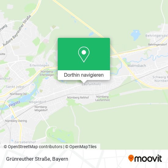 Grünreuther Straße Karte