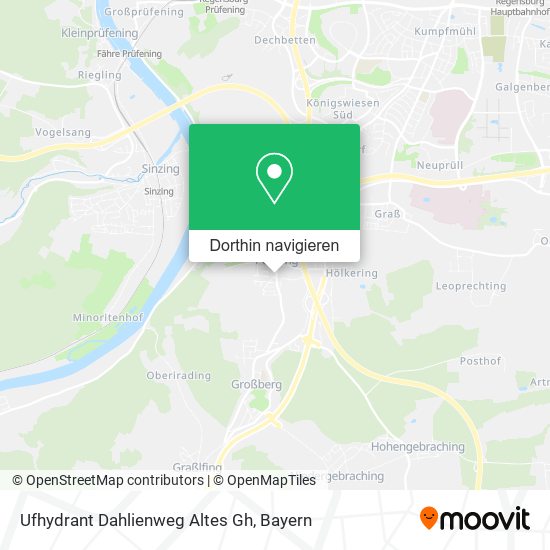 Ufhydrant Dahlienweg Altes Gh Karte