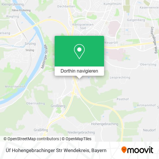 Üf Hohengebrachinger Str Wendekreis Karte