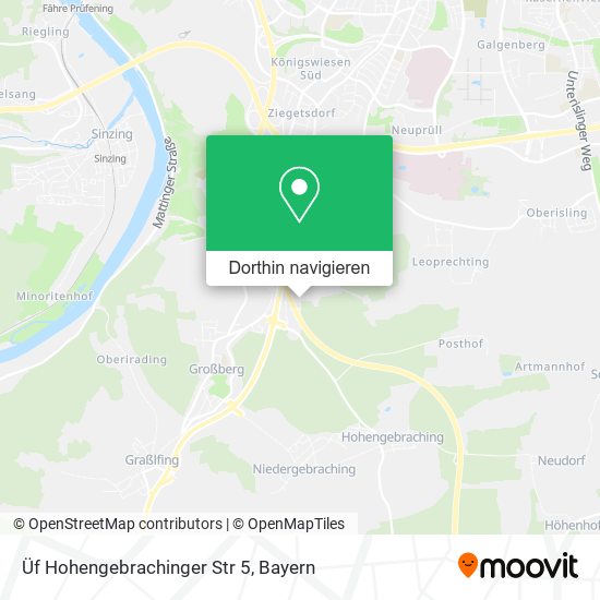 Üf Hohengebrachinger Str 5 Karte