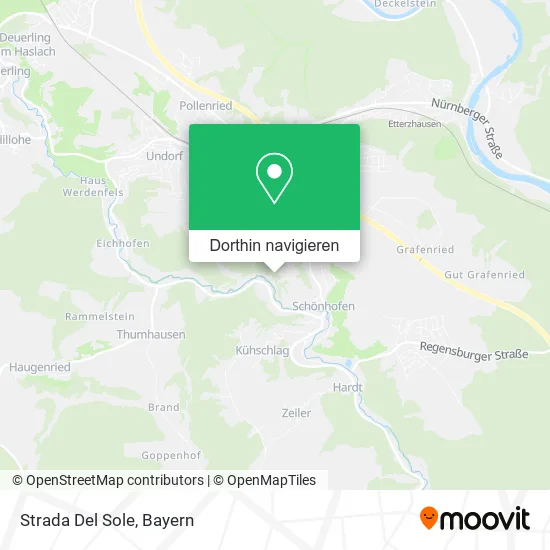 Strada Del Sole Karte