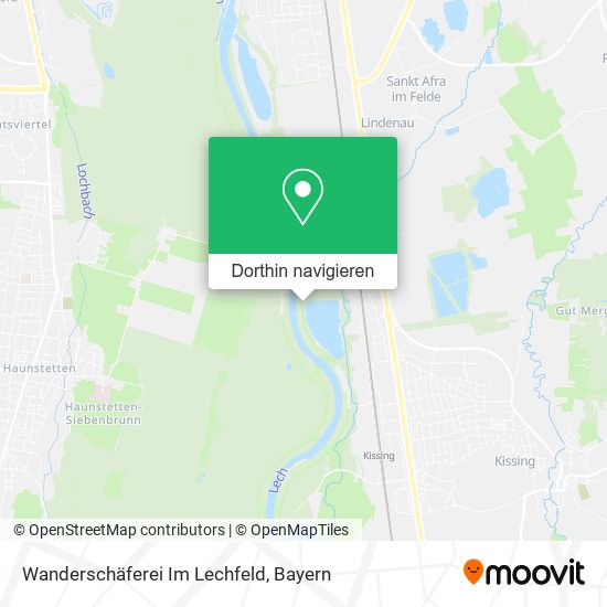 Wanderschäferei Im Lechfeld Karte