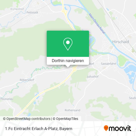 1.Fc Eintracht Erlach A-Platz Karte