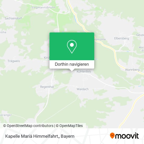 Kapelle Mariä Himmelfahrt, Karte