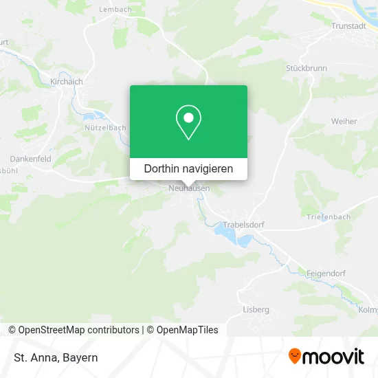 St. Anna Karte