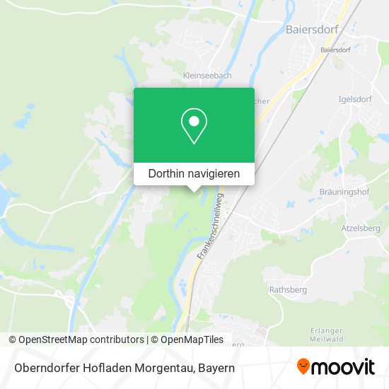 Oberndorfer Hofladen Morgentau Karte