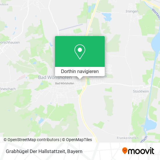 Grabhügel Der Hallstattzeit Karte