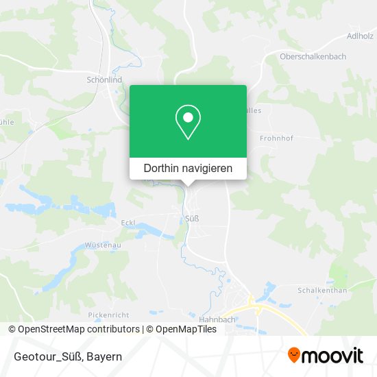 Geotour_Süß Karte