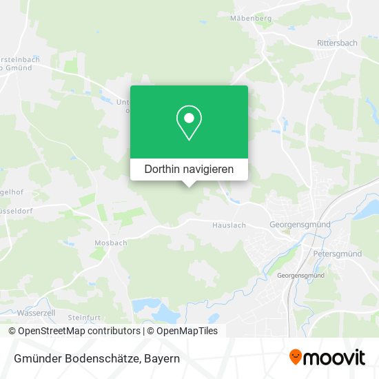 Gmünder Bodenschätze Karte