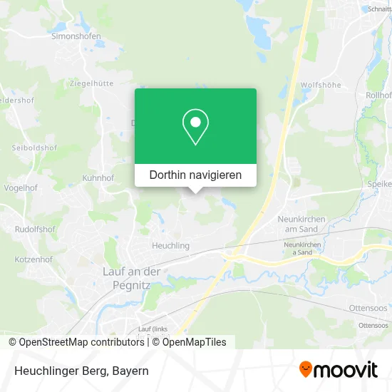 Heuchlinger Berg Karte