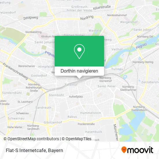 Flat-S Internetcafe Karte