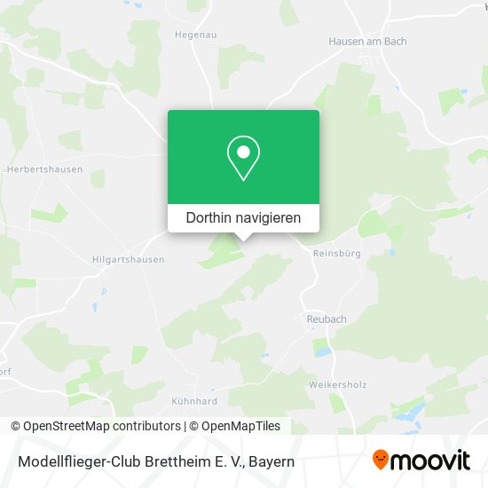 Modellflieger-Club Brettheim E. V. Karte