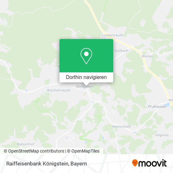 Raiffeisenbank Königstein Karte