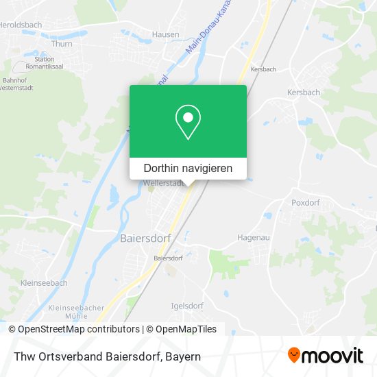 Thw Ortsverband Baiersdorf Karte