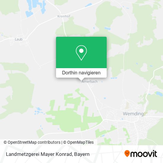Landmetzgerei Mayer Konrad Karte