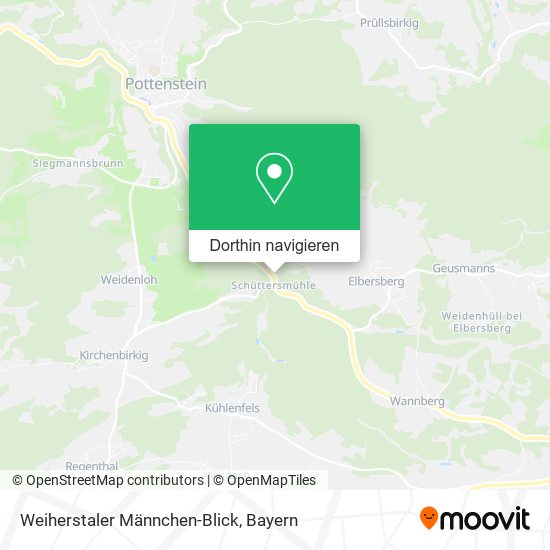 Weiherstaler Männchen-Blick Karte