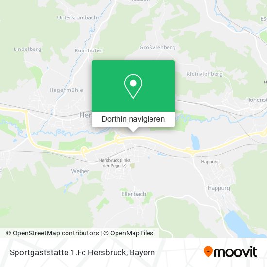 Sportgaststätte 1.Fc Hersbruck Karte