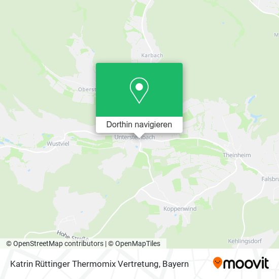 Katrin Rüttinger Thermomix Vertretung Karte