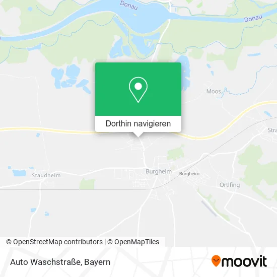 Auto Waschstraße Karte