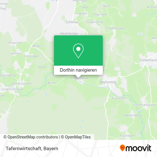 Tafernwirtschaft Karte