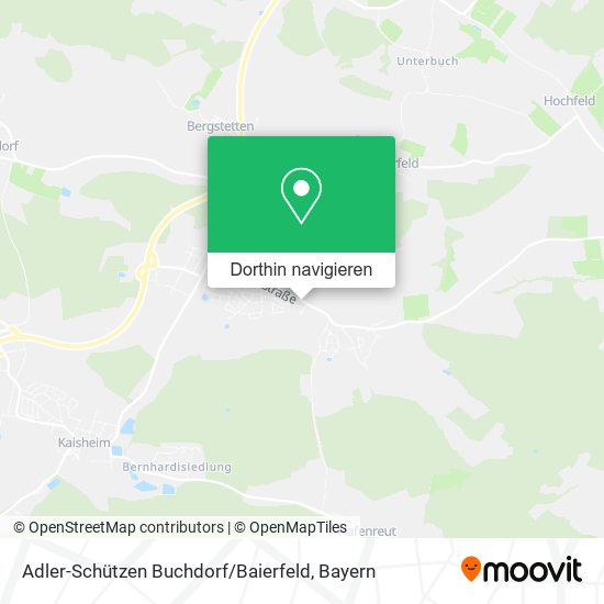 Adler-Schützen Buchdorf / Baierfeld Karte