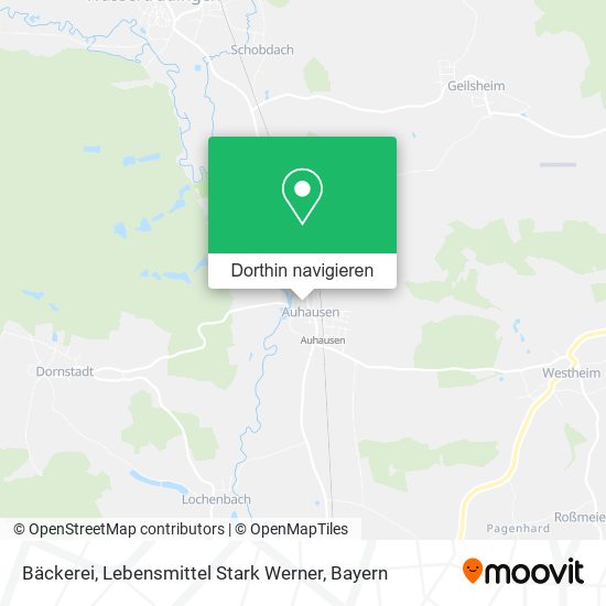 Bäckerei, Lebensmittel Stark Werner Karte