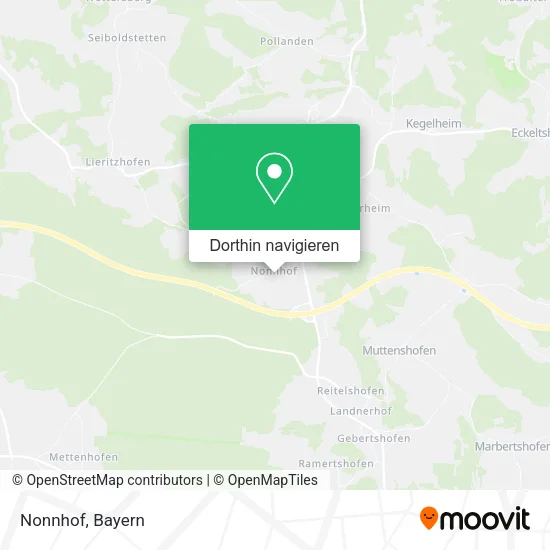 Nonnhof Karte