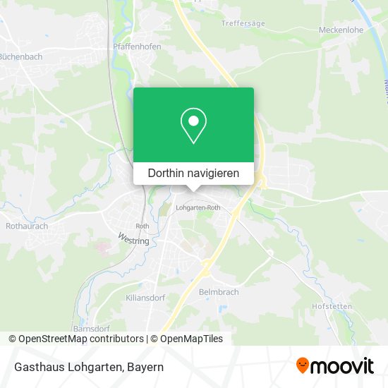 Gasthaus Lohgarten Karte