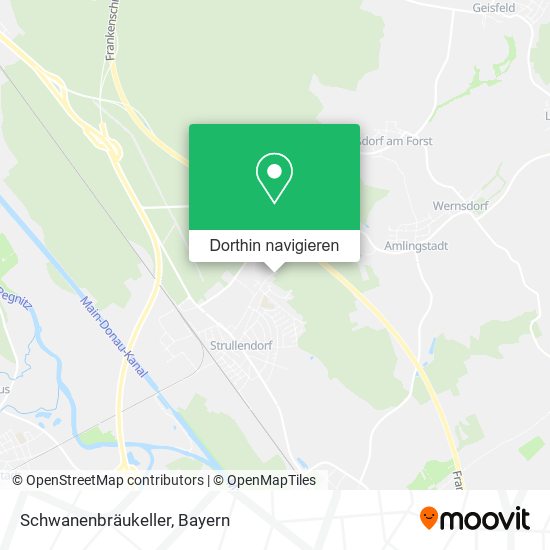 Schwanenbräukeller Karte